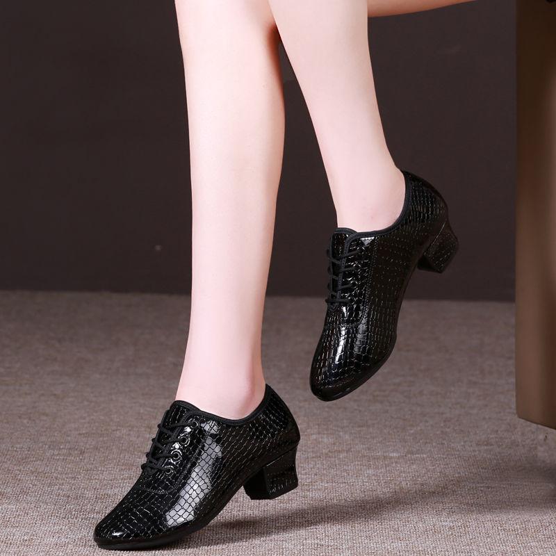 Женская танцевальная обувь, женская обувь для вальса, латинского джаза, современный балет, танго, бальные туфли, женская кожаная обувь для танцев, подошва с имитацией бычьего сухожилия