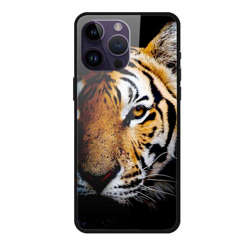 Стеклянная задняя крышка для чехла телефона iphone 16 Pro Max 16Pro Max Жесткий закаленный стеклянный чехол Для iphone 15 Pro Max Чехол Мягкий бампер из ТПУ