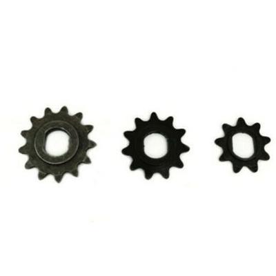 Электрический скутер со звездочкой 25H 9T/11T/13T, мотор с черными цепями