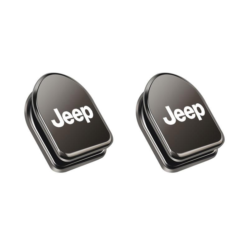 For Jeep 2Pcs Metal Car Small Hooks Hanger Organizer Accessories For Jeep Renegade Compass Grand Cherokee Wrangler Patriot Ru