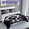 3pcs Custom Name World of Warcraft Bedding Set,Includes 1 Duvet Cover and 2 Pillowcases,All-season Bedroom Decor