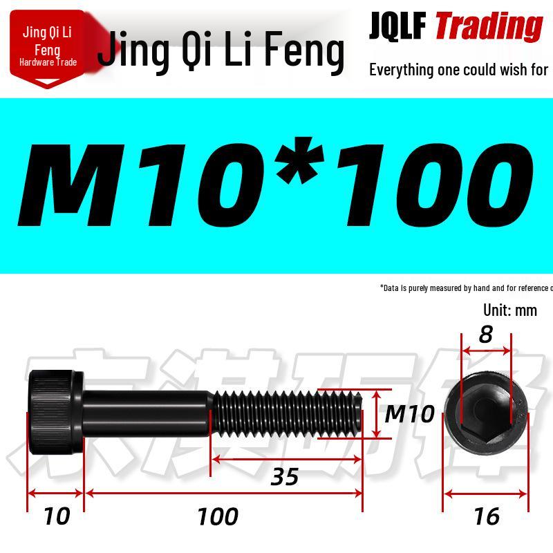 Высокопрочные накатанные шестигранные винты M4-M10 | Полурезьбовые болты класса 12.9 для DIY-модификации