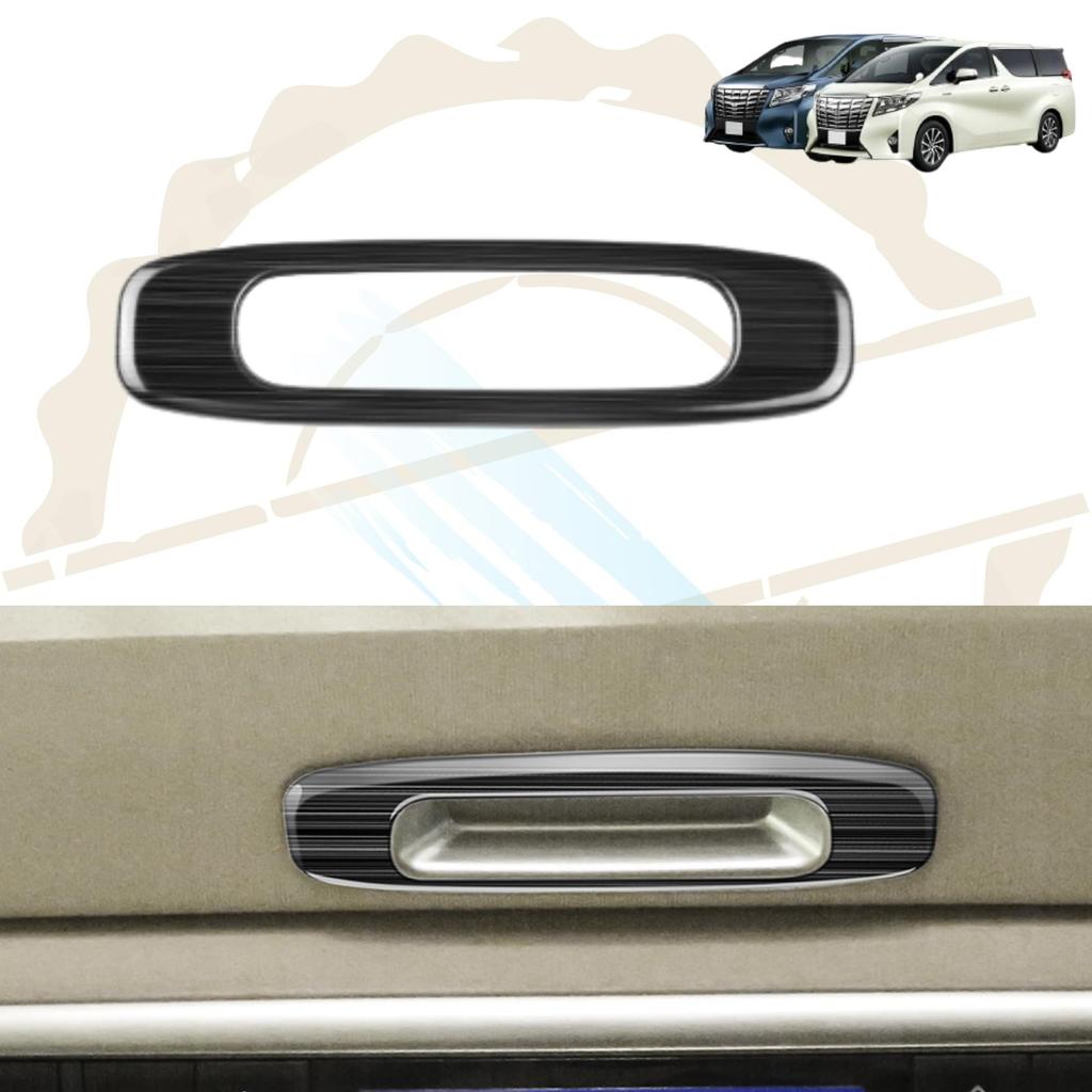 DodoxDIY Compatible Alphard Vellfire 30 Series Early Late Accessory Roof Window Handle Switch Panel Cover Interior Parts Hairline Black