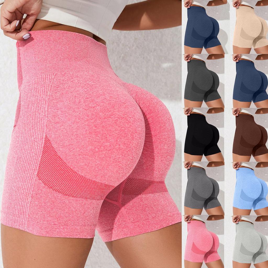 Women's Casual Seamless Hip Lifting Fitness Pants With Tight Fit And High Waist, Seach Hip Yoga Pants