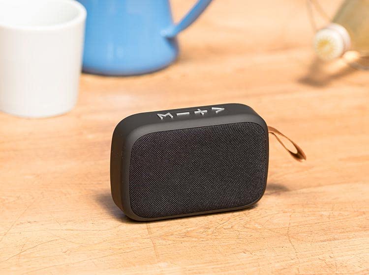 LITHON Audinsound Беспроводной Мини-динамик USB Усиленный Портативный SP-42 (KABS-042B) Bluetooth, Зарядка, Компактный, Басы,