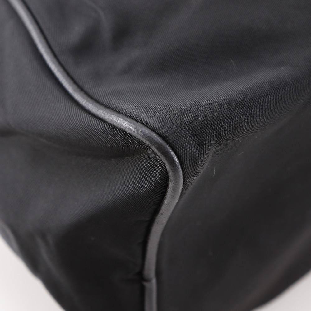 PRADA Shoulder Bag black Nylon Women Used