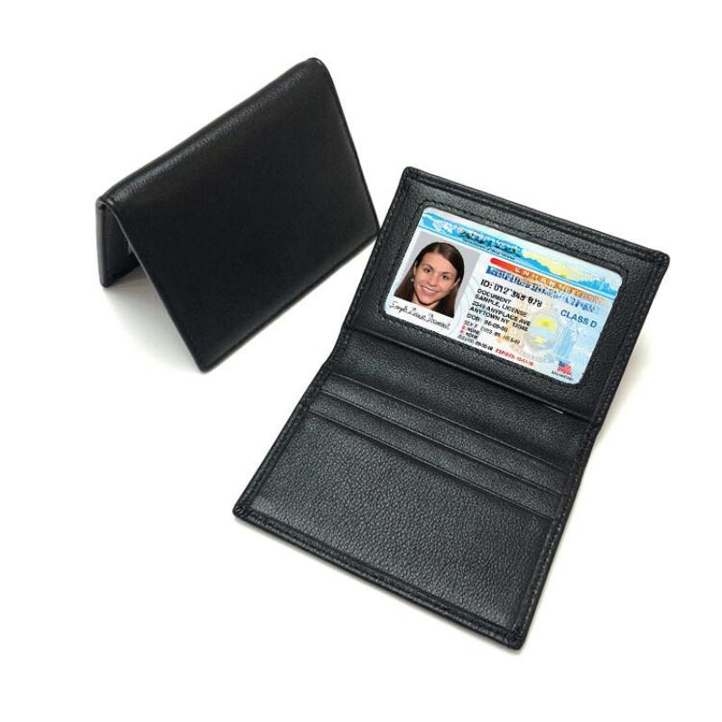 Кошелек в минималистском стиле из натуральной кожи, маленький тонкий держатель для кредитных карт, мужской тонкий, простой, VIP-сумка для банковских карт, мини-аксессуары для женщин и мужчин