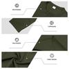 Мужская повседневная рубашка-henley с длинным рукавом, свободного кроя, в рубчик, дышащая, с планкой на пуговицах, топ-пуловер