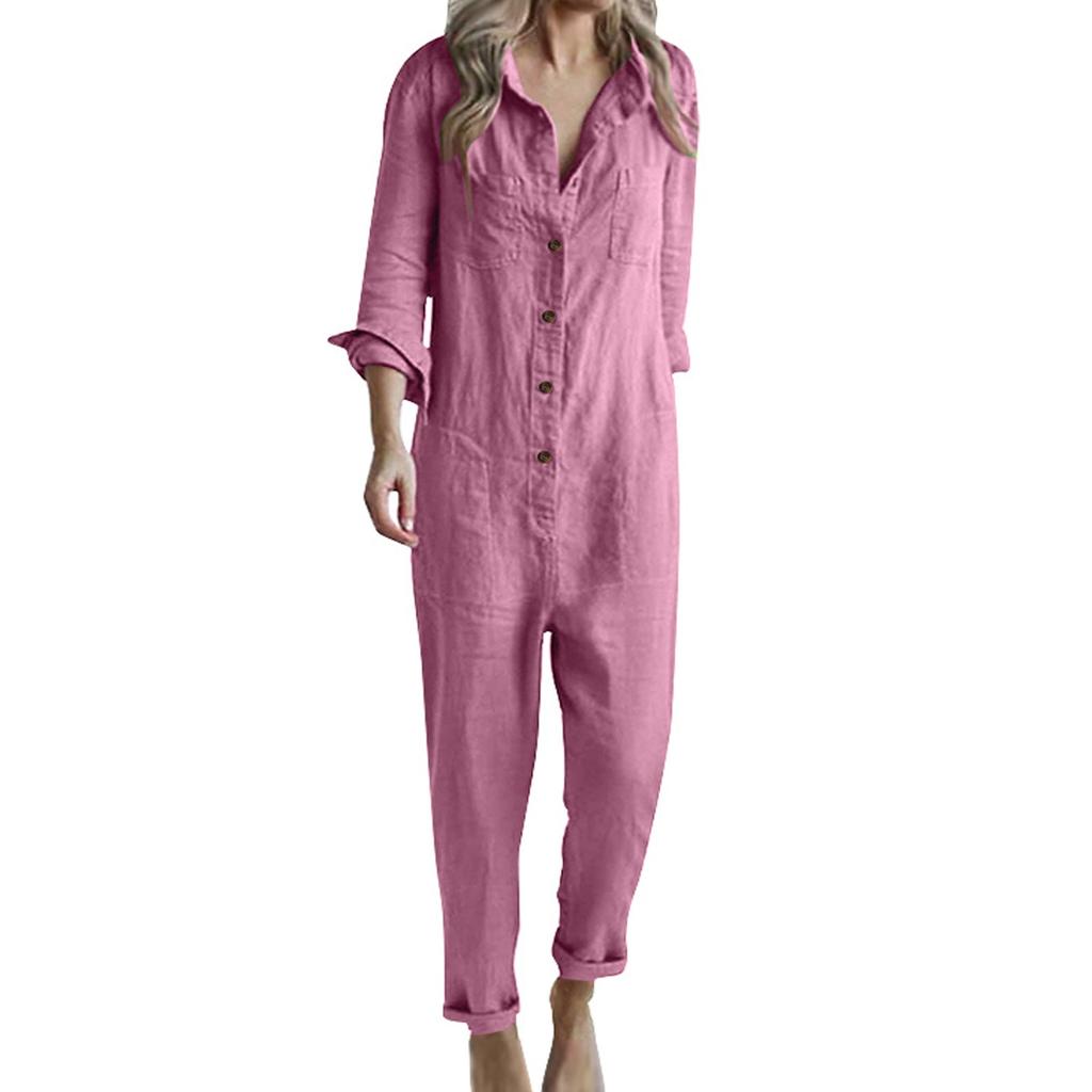 Women's Elegant Fashion Sleeveless Wide Leg Formal Casual With Pockets Jumpsuit