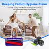 Мягкие колеса для роликовой щетки пылесосов Dyson V6 V7 V8 V10 V11 V15 Запасные части для мягкой роликовой головки Маленькие колеса Аксессуары Часть