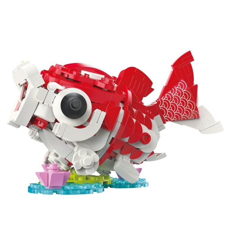 Просыпайся, лев, дракон, год, новогодний подарок, строительные блоки, детские развивающие головоломки, новогодние игрушки, строительные блоки