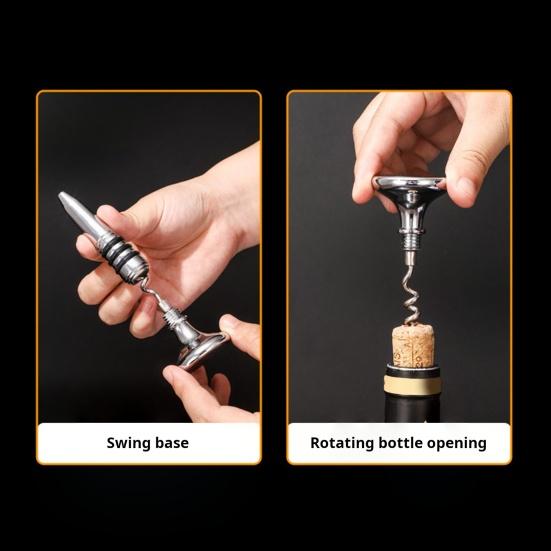 Открывалка для бутылок Flying Bird с вращающимся основанием, металлический стержень, аксессуар для пива, вина, креативное украшение для рабочего стола, подарок