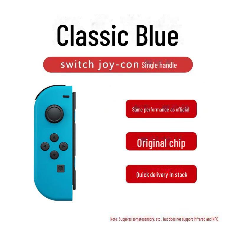Контроллер Bluetooth NS Switch JoyCon с левой/правой рукояткой, дистанционным включением и ремешком на руку