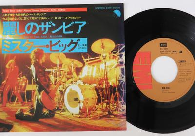 7-дюймовая пластинка MR BIG - Zambia / Time Base EMR20036 EMI 1975 Япония Рок Б/У