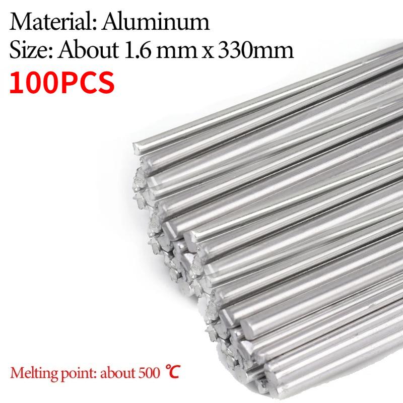 Низкотемпературная легкоплавкая сварочная проволока 1,6/2,0 мм, универсальная проволока с алюминиевой сердцевиной из нержавеющей стали, без припоя, сварочная проволока