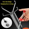 Plumbing Four-claw Hook Dredger Sewer Toilet Tool Manual Toilet  Hair Cleaning Clogging Household