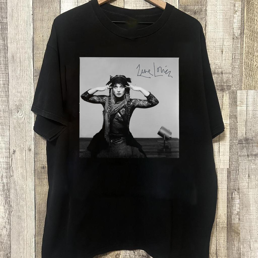 Lene Lovich Black Cotton All size Gift For Fans T-shirt RARE HL24