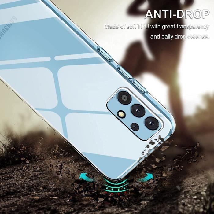 Coque Transparente pour Samsung A32 4G - PROSHOP - Souple Protection Renforcée - Anti Choc Silicone