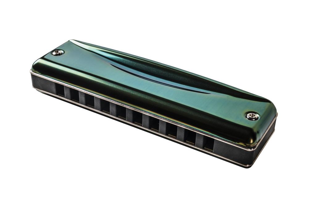 SUZUKI Suzuki 10 Hole Harmonica OLIVE C Key C-20