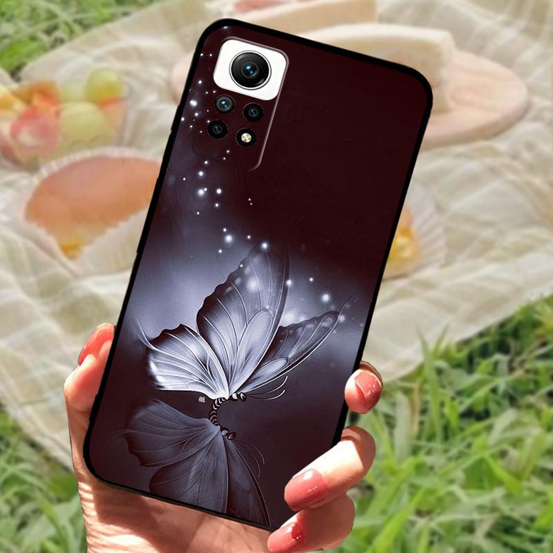 Чехол для Redmi Note 12 Pro 4G, силиконовый, мягкий, мраморный, черный бампер, Funda Coque, для Xiaomi Redmi Note 12 Pro, защитный чехол для телефона