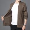 Young and Middle-aged Men's Spring New Sweater Cardigan Coat Korean Version of Casual Top Tide