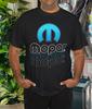 & Трехцветная Унисекс Футболка с Надписью MOPAR