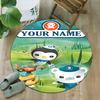 Customizable O-OCTONAUTS Round Non-Slip Carpet - Ideal for Garden, Picnic, Office, Perfect for Decoration, Suitable For All Seasons