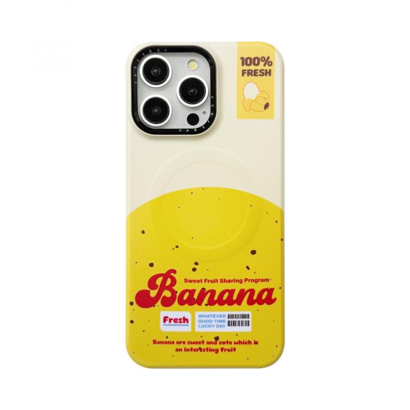 Съемный магнитный чехол-банан для iPhone 14, 15 Pro Max, 17 Pro Защитная крышка