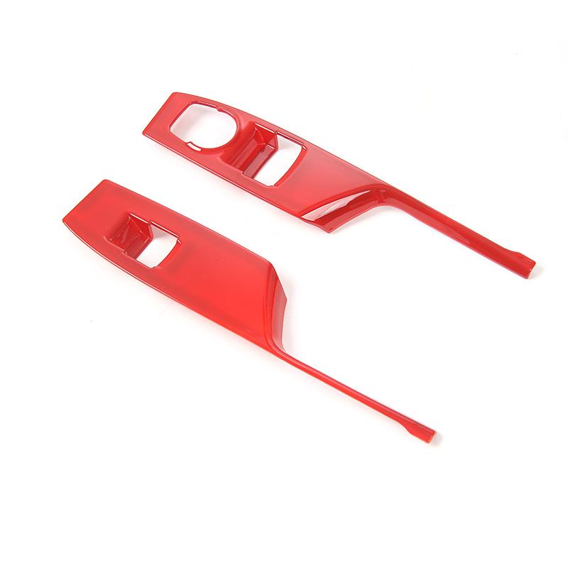 BAWA ABS автомобильные кнопки подъема окна, панель, декоративная крышка, планки, внутренние наклейки для Chevrolet Camaro 2017 Up Car