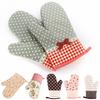 1 шт. Прихватка для духовки с цветочной сеткой, термоизоляционная, утолщенная перчатка, кухонный инструмент для выпечки