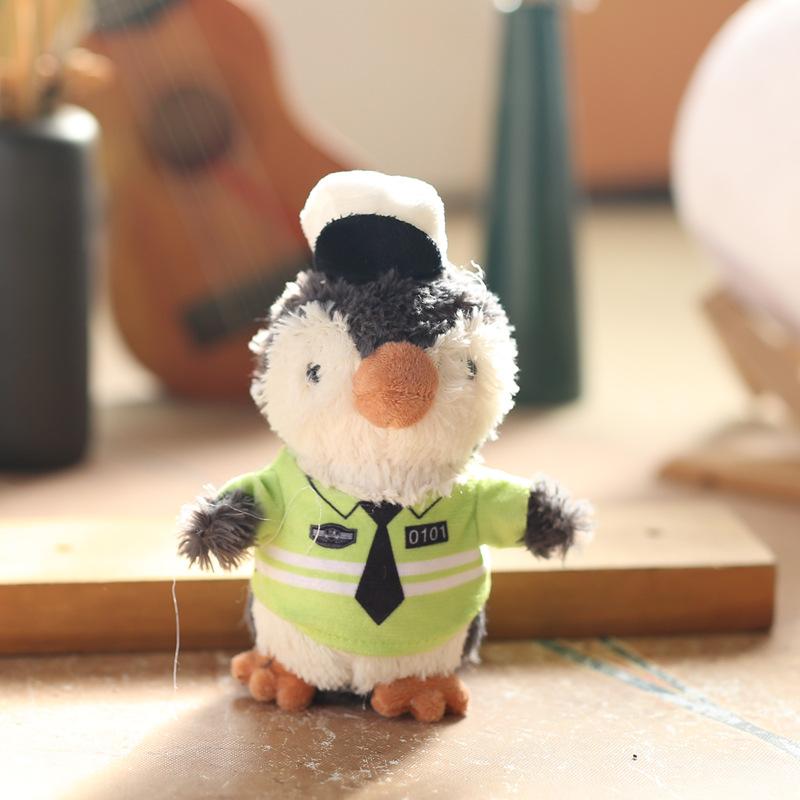 Милый милый кулон в виде пингвина-арахиса, плюшевая игрушка, кукла, школьный рюкзак, подвесное украшение, брелок, кукла, кукла