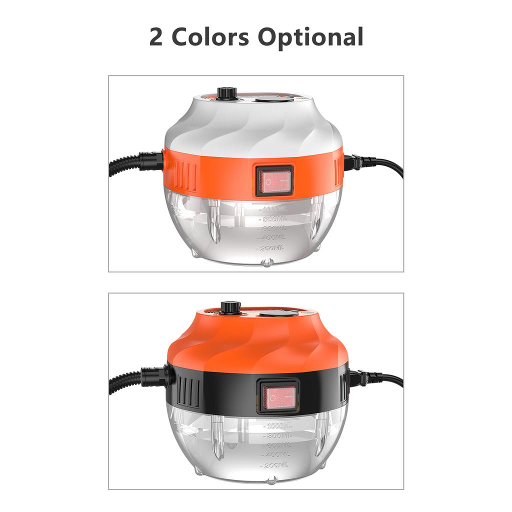 2500W Portable Handheld Steam Cleaner High Temperature Pressurized Steam Cleaning Machine with