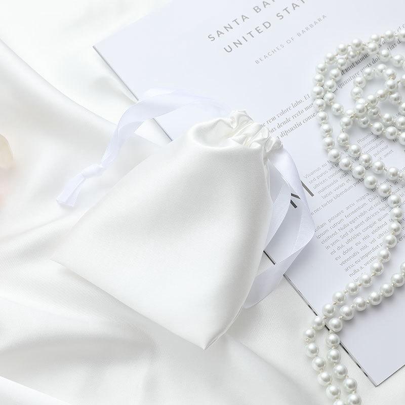 Подарочная упаковка Сумка из искусственного шелка Пылезащитная сумка Багги Сумка на шнурке Аксессуары на заказ