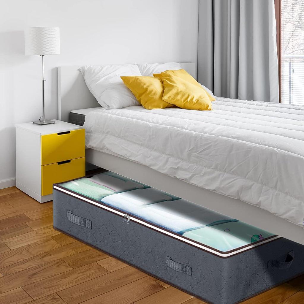 Under Bed Drawer-Style Storage Box for Clothes and Toys