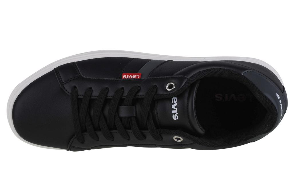 Levi's Archie, Мужские черные туфли на шнуровке