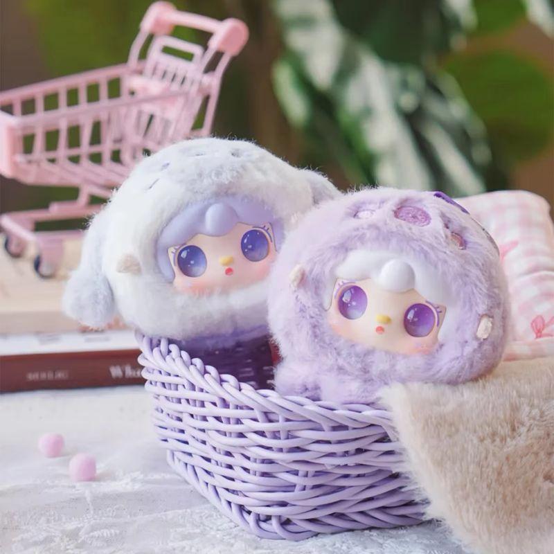 Cute Yooki V6 Ocean Baby Series Vinyl Plush Blind Box Bag Pendant Doll Decoration Keychain Collect Toy Mystery Box Birthday Gift