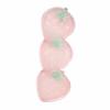 Cute Pink Strawberry Acrylic Bookmark Clear Frosted Page Markers Book Reading Accessories
