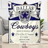 Dallas Blanket Comfortable Perfect for Bedding Bed Livingroom Four Seasons Multipurpose Warmthful Decor Gifts For Family Or Friends