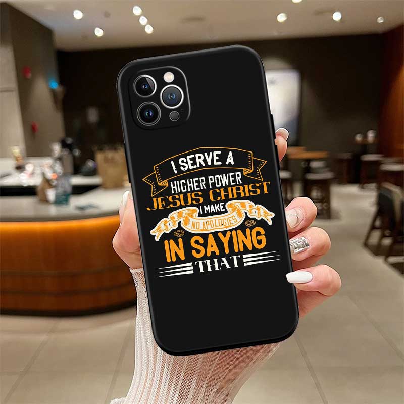 UP14 Bible verse Jesus Cross New High-End Shell Phone Case for OPPO A3 Pro A72 A74 A76 A77 A77S A78 A79 A94 A95 A18 A40M A58