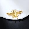 Retro Bee Brooch Pins For Women Clothes Collar Coat Party Jewelry Accessory