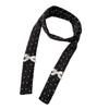 Polka Dot Bow Wool Shawl Harajuku Long Narrow Scarves All-match Knitted Scarf  Streetwear