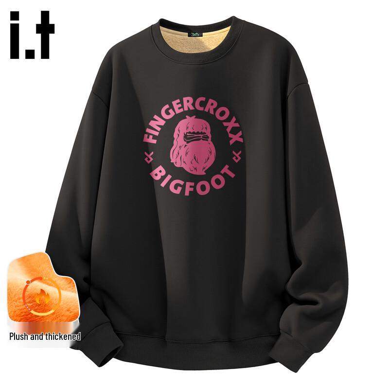 Fingercroxx IT Sherpa Fleece Crewneck Sweatshirt