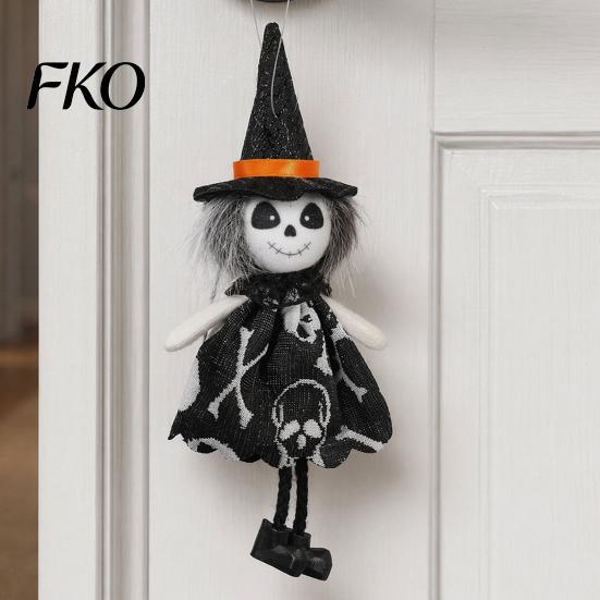 Christmas Ornaments Halloween Party Decoration, Cartoon Pumpkin Witch Hanging Ornaments, Durable Holiday Decor Indoor Outdoor Supplies for Home,
