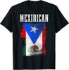 НОВАЯ ОГРАНИЧЕННАЯ серия Футболка с флагом гордости смешанной Мексиканско-Пуэрториканской нации S-3XL Унисекс