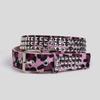 Fur Punk Rivet Belt Buckle Y2K Belt Fashion Gothic Waistband  Jeans Accessories