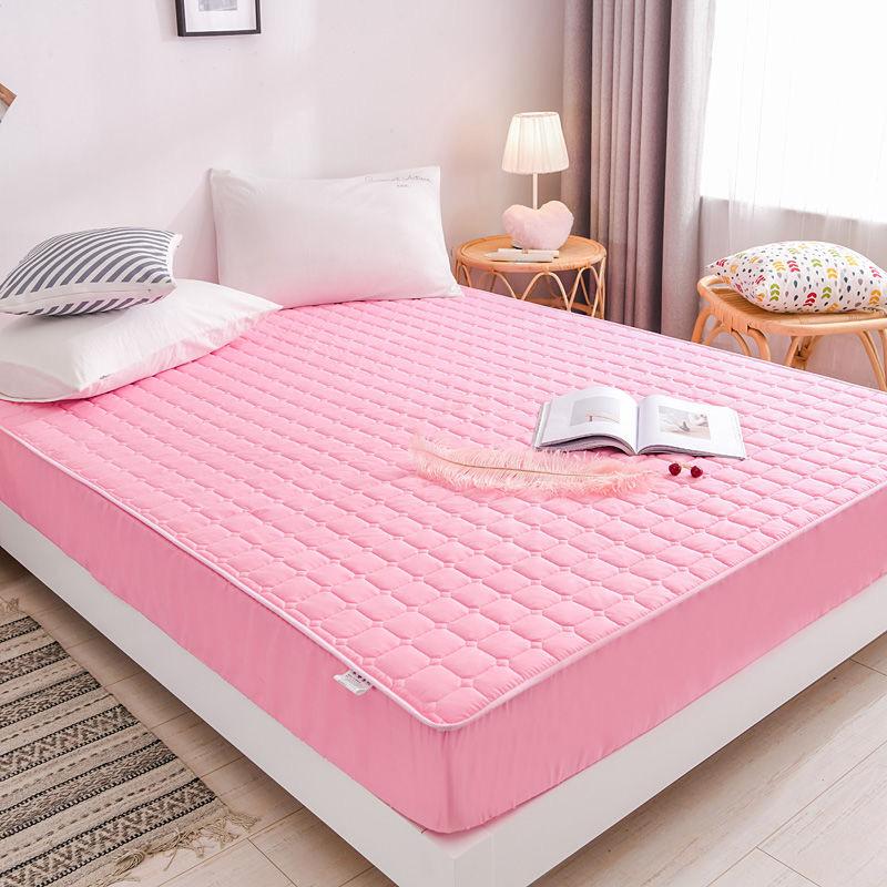 Водонепроницаемый наматрасник, толстая стеганая простыня, модное постельное белье с принтом, королева, король, нескользящая простыня, пылезащитный чехол