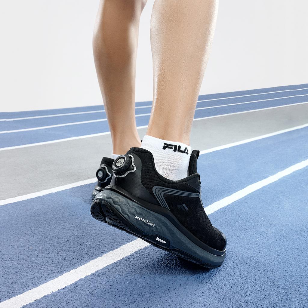 Fila Boa Nuvole 2 City Беговые Кроссовки Низкие Повседневные Мужские кроссовки Черные A12M421105FBK