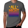 Bnha Mha Retro All Might Plus Ultra Tshirt Minimalist Graphic Tee Shirt Tshirt