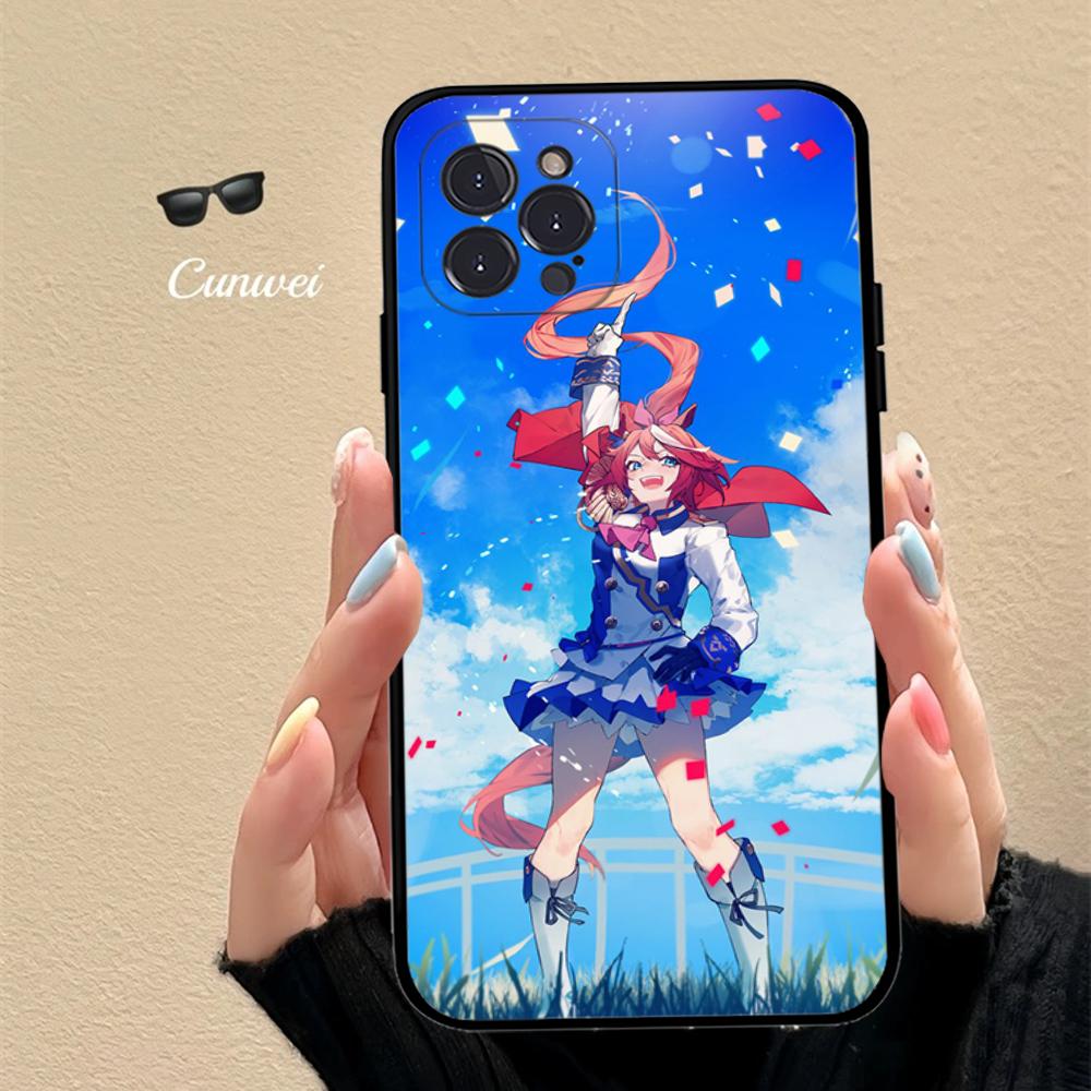 Чехол для телефона Аниме Ума Мусуме Претти Дерби Токай Тейо Для IPhone 16 15 14 11 12 13 Mini Pro XS Max Чехол 6 7 8 Plus X Funda Shell