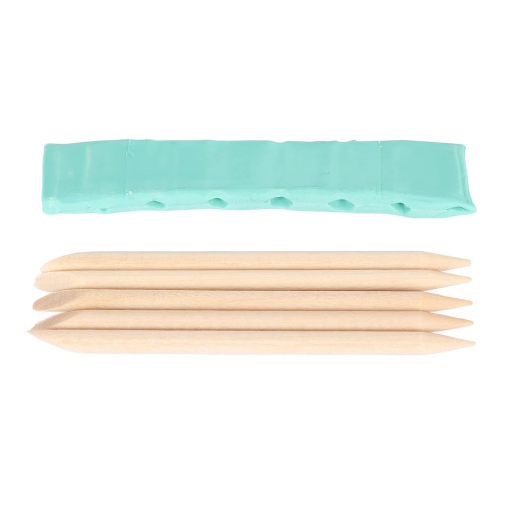 Чистка часов Глина для чистки механизма Клейкая замазка Набор инструментов для удаления пыли, грязи и жира с циферблата часов